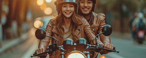 Casque de moto pour femmes
